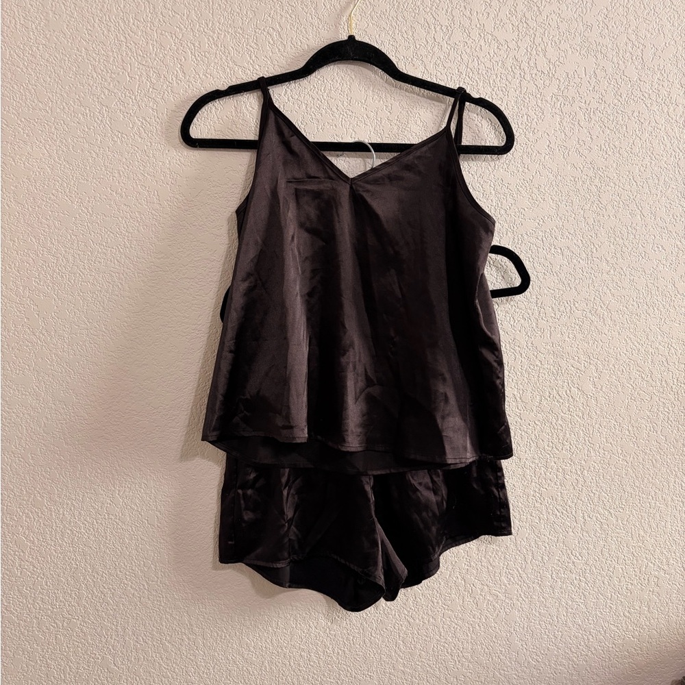 Black Cami & Short Sleep Set